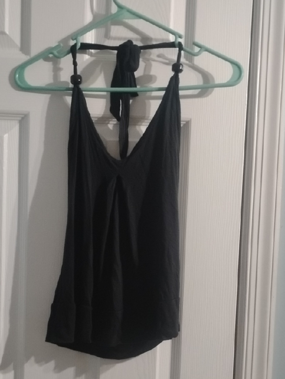 Y2K Women’s Black Halter Top, Size M